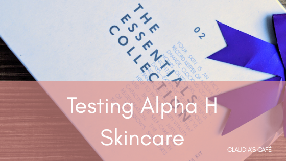 Testing Alpha H Skincare